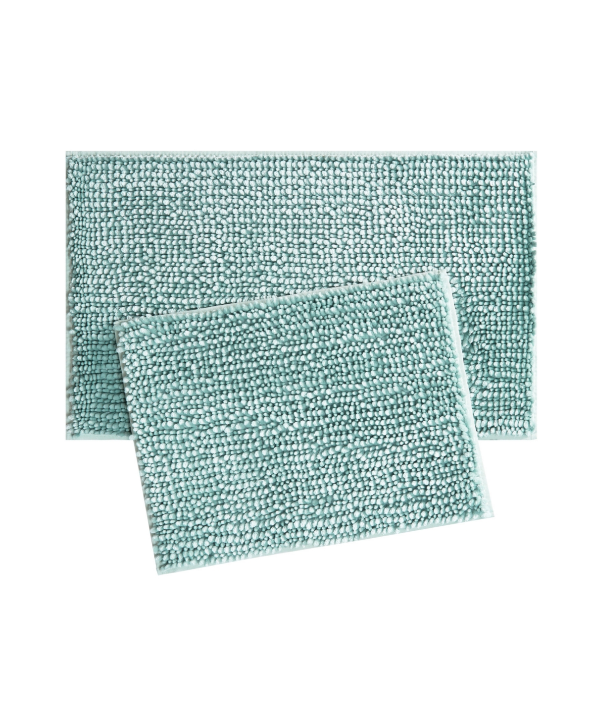 Laura Ashley Butter Chenille 2-pc. Bath Mat Set In Sage Green