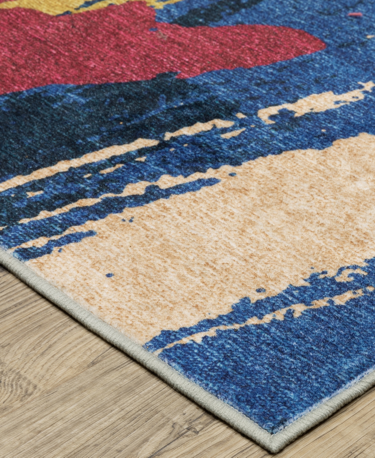 Oriental Weavers Sumter Washable Sum09 2'x8' Runner Area Rug In Multi