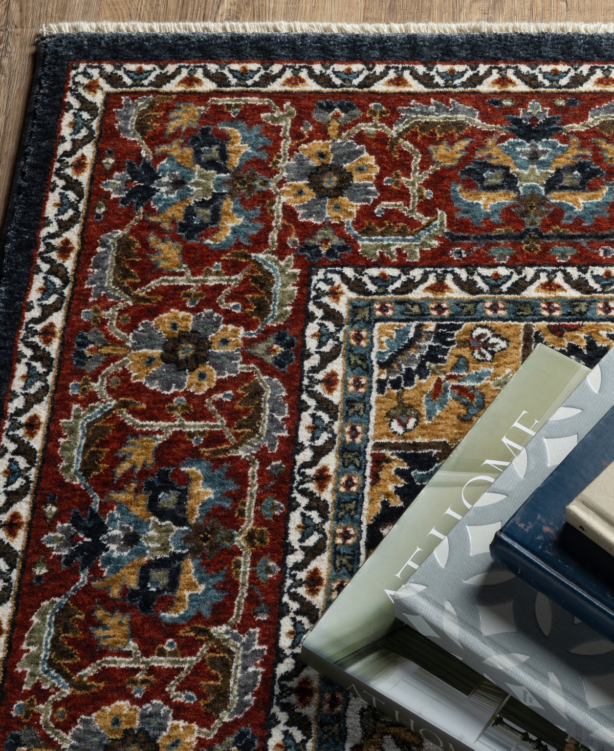 Oriental Weavers Vivian Vi06c 7'10x10'10 Area Rug In Navy