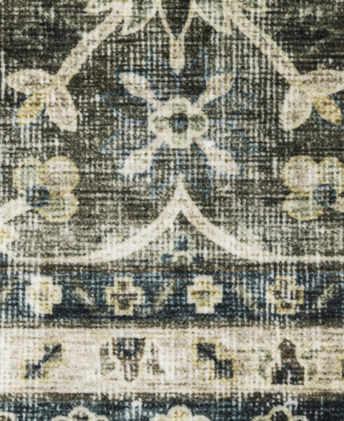 Oriental Weavers Sumter Washable Sum06 7'6x10' Area Rug In Charcoal