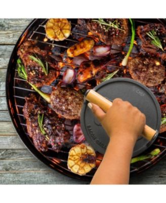 Cast Iron 7inch Round Grill Press