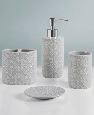 Martha Stewart 4-Pc. Bath Accessory Set