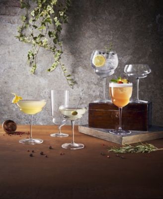 Backdoor '20s Gin Tonic 27 oz cocktail glasses, set of 6