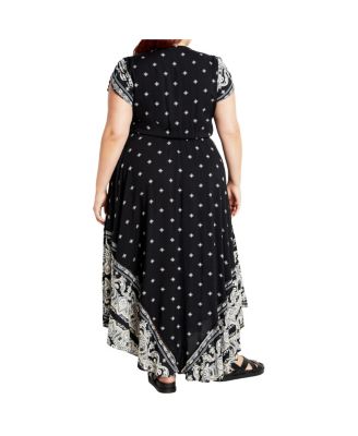 Plus Size Sky Maxi Dress