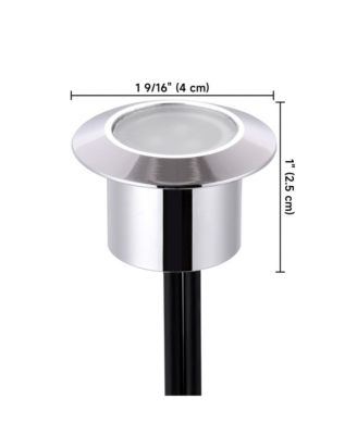 5pc Deck Garden Malls Landscape Warm White LED Lights Low Voltage Waterproof