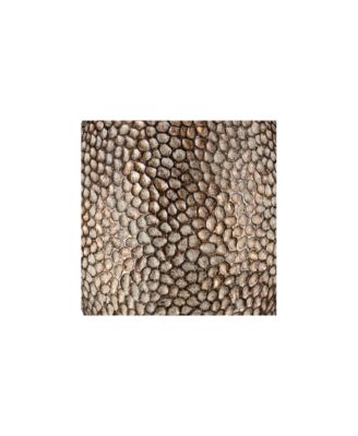 Chalane Rustic Accent Table Lamp 23 1/2" High Antique Bronze Hammered Texture Natural Beige Linen Shade for Bedroom Living Room Bedside