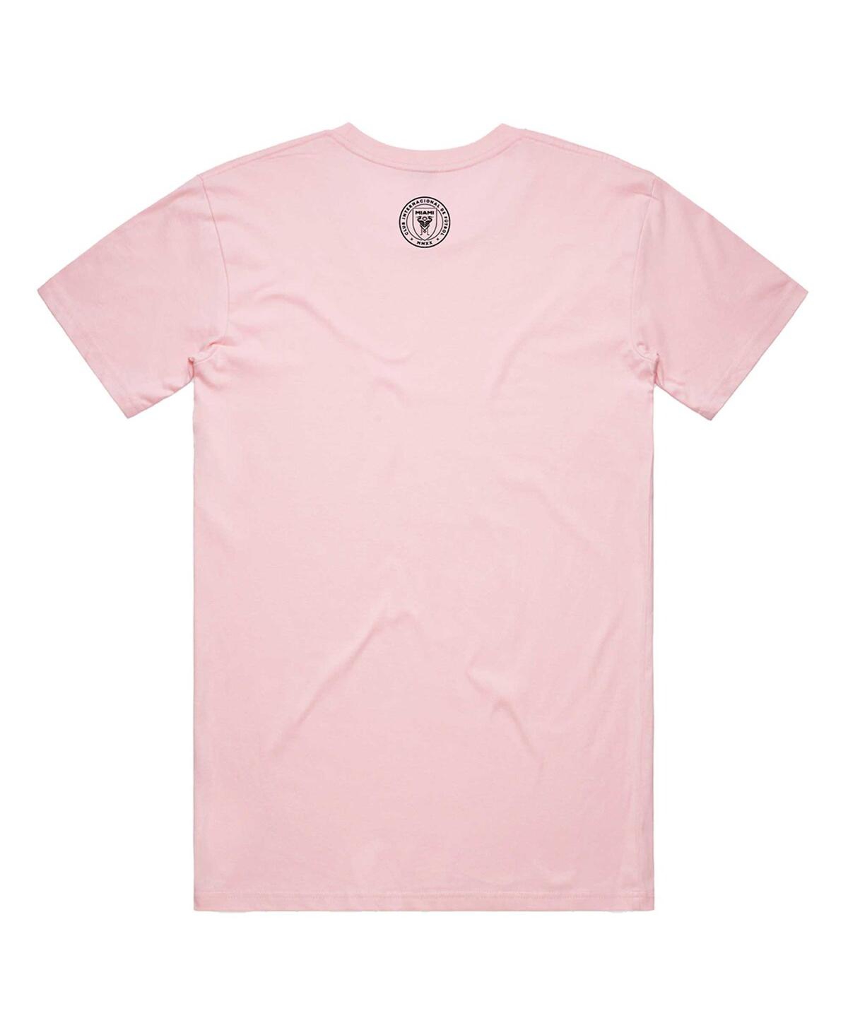 PEACE COLLECTIVE MEN'S AND WOMEN'S PINK INTER MIAMI CF VICE ESSENTIALS T-SHIRT 