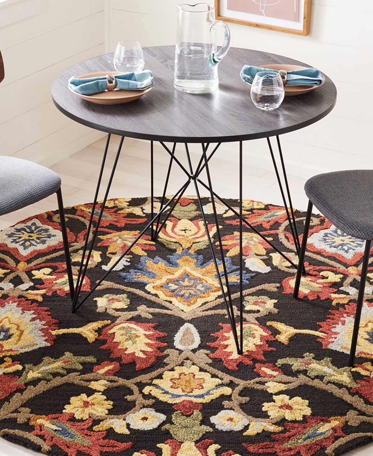 Safavieh Blossom Ii BLM402 6'x6' Area Rug