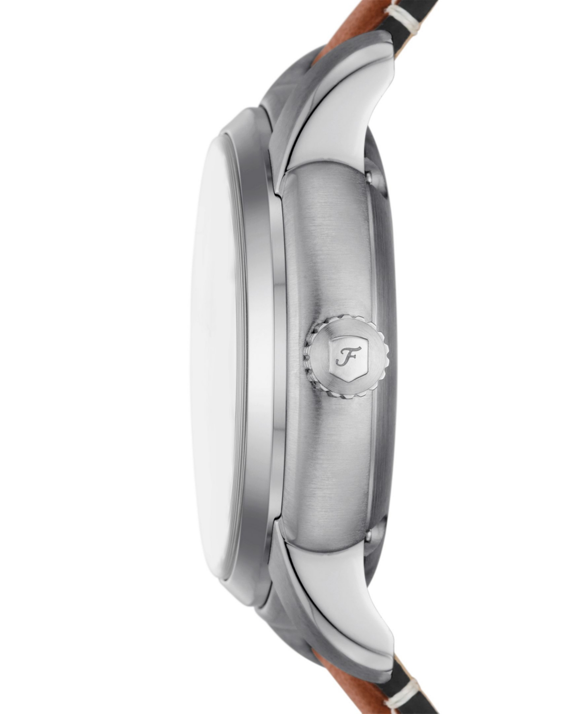 Fossil Men's Heritage Blue Dial Watch In Brown