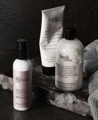 fresh cream body lotion, 7 oz