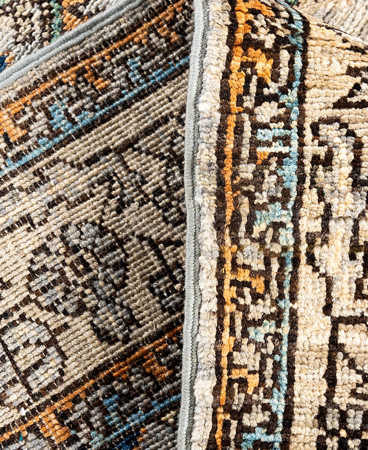 Adorn Hand Woven Rugs Serapi 3'11"x5'9" Area Rug In Gray