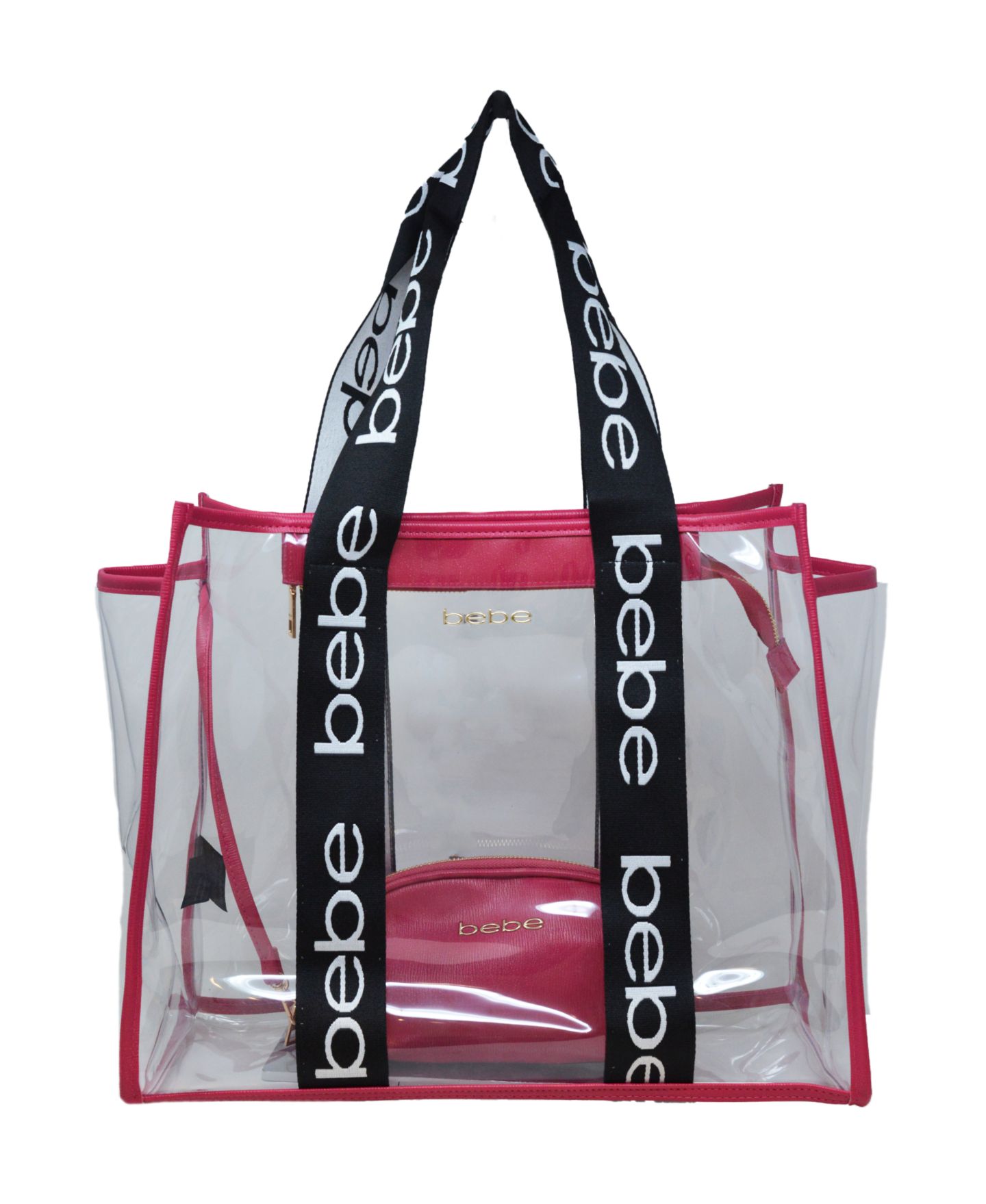 Женская сумка Bebe Hana Clear, цвет: Розовый — фото 1