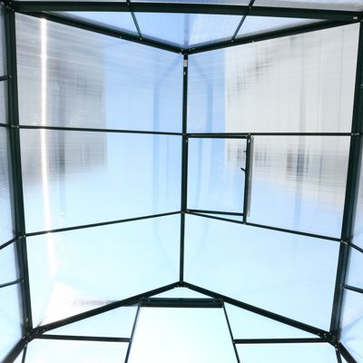Premium Aluminum Greenhouse for Plant Growth & Ventilation