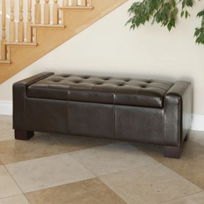 Guernsey Tufted Ottoman Bench Style, Storage & Elegance