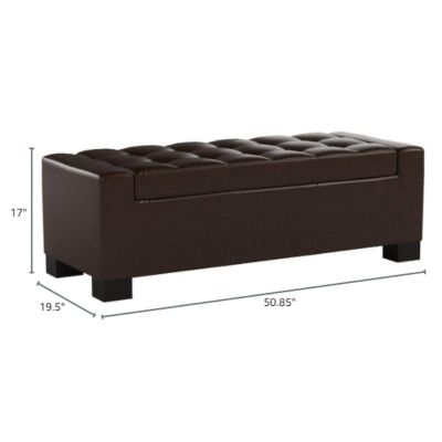 Guernsey Tufted Ottoman Bench Style, Storage & Elegance