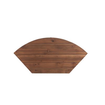 Streamdale Reclaimed Wood Corner Media Table