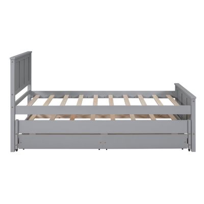 Streamdale Twin Size Platform Bed With Trundle And Drawers