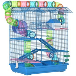 Streamdale Furniture 5-Level Hamster Habitat Exercise, Ventilation, and ...