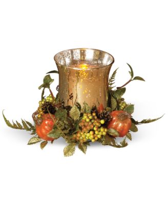 Gerson & Gerson - Mercury Glass Candle Holder