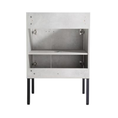 24" Bathroom Vanity, Freestanding or Floating Optional