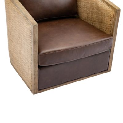 Swivel Barrel Accent Chair, 360