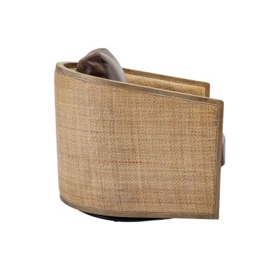 Swivel Barrel Accent Chair, 360