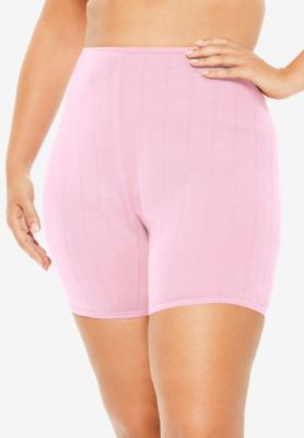 Plus Size Cotton Bloomer 3-Pack