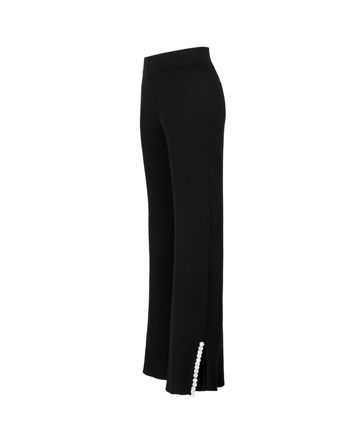 Nocturne Women's Mother of Pearl Beaded Knit Pants