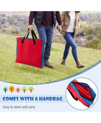 Wall Mounted or Tabletop Giant 4 in a Row Jumbo 4-to-Score Connect Game Set