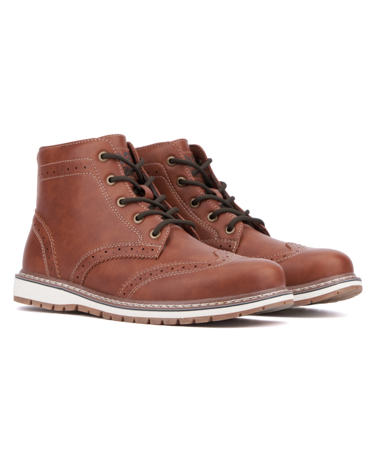 X-ray Xray Damian Wingtip Boot In Cognac