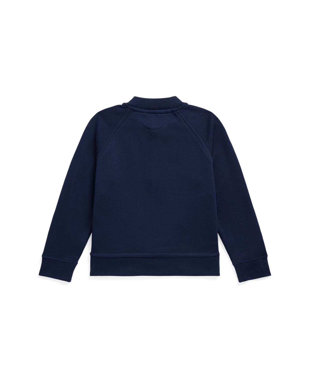 Polo Ralph Lauren Toddler And Little Boys Logo Fleece Baseball Jacket In Navy