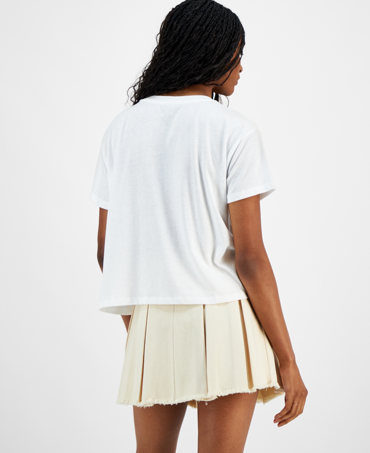 Grayson Threads, The Label Juniors' Strawberry Graphic T-Shirt