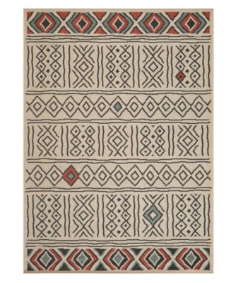 LR Home Trixie TRI-498 5'x7' Outdoor Area Rug - Macy's