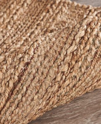 Nancy NATUR-302 2'6"x7'9" Runner Area Rug