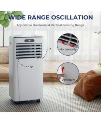 10000 BTU 4-in-1 Portable Air Conditioner with Dehumidifier and Fan Mode