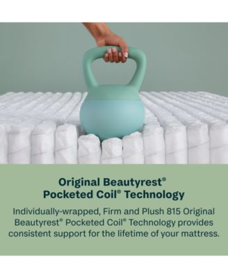 BeautySleep Dream Weaver 12.25" Medium Euro Top Mattress Set - Queen Split