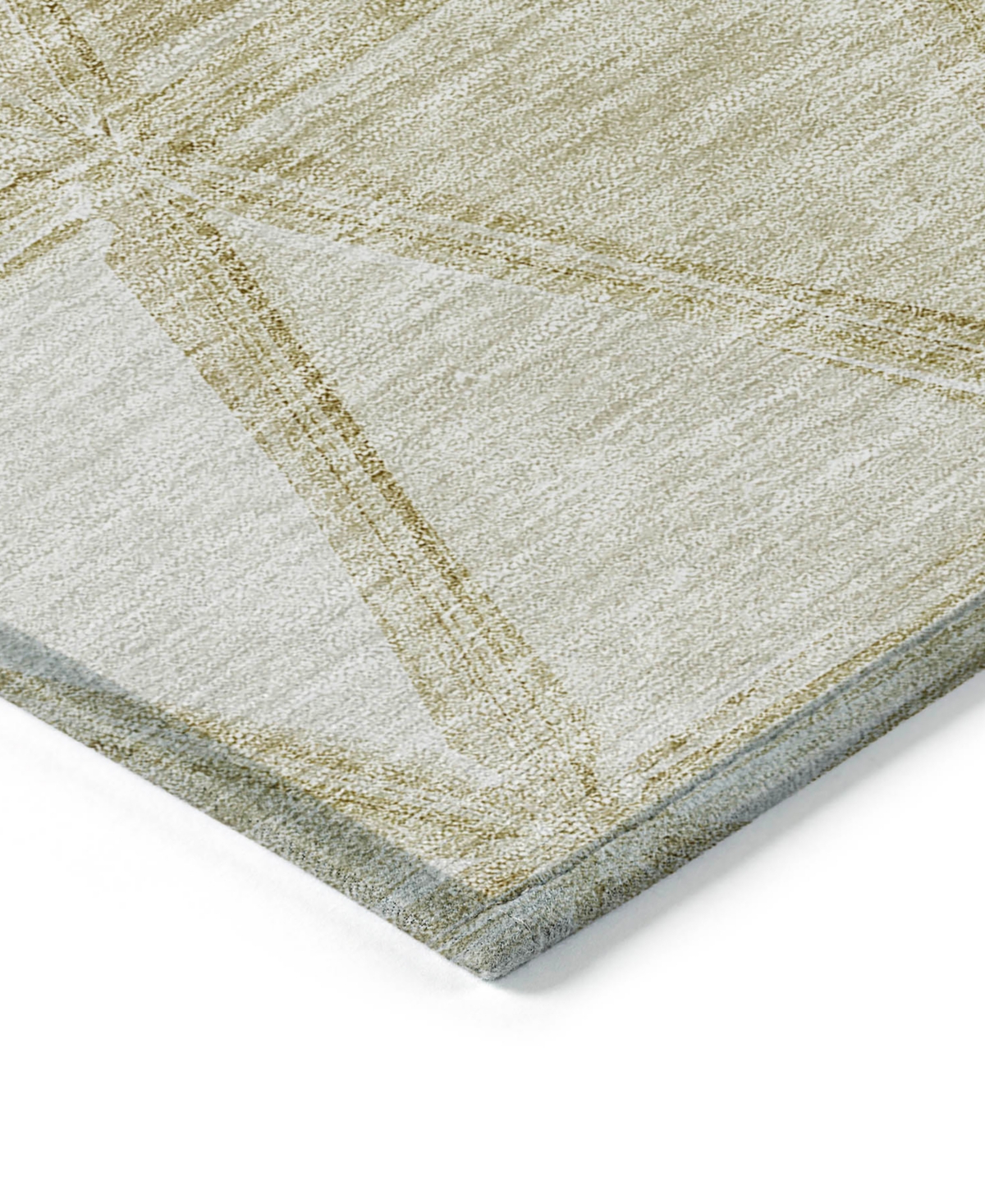 Addison Chantille Acn722 5'x7'6" Area Rug In Khaki