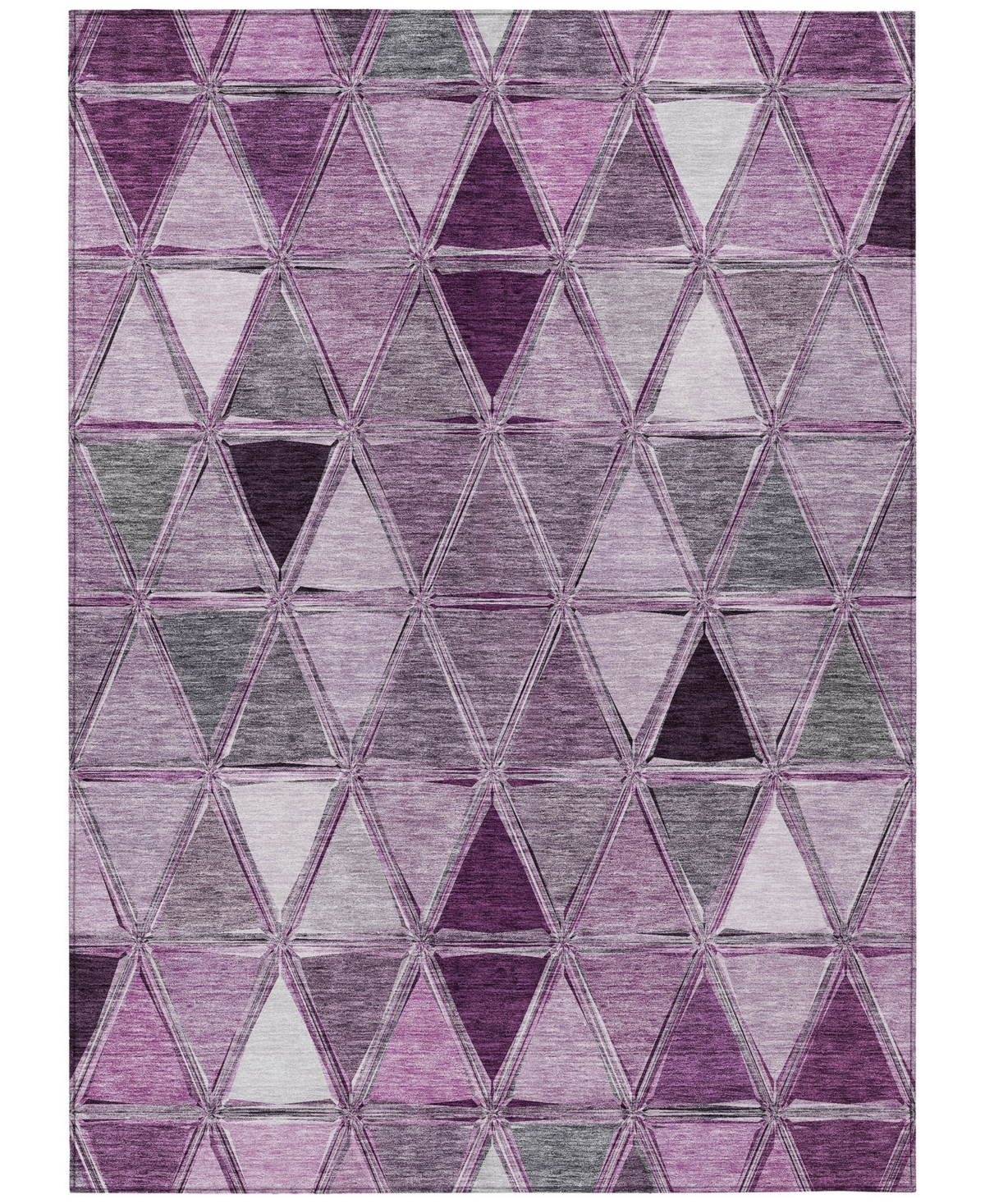 Addison Chantille Acn696 9'x12' Area Rug In Mauve