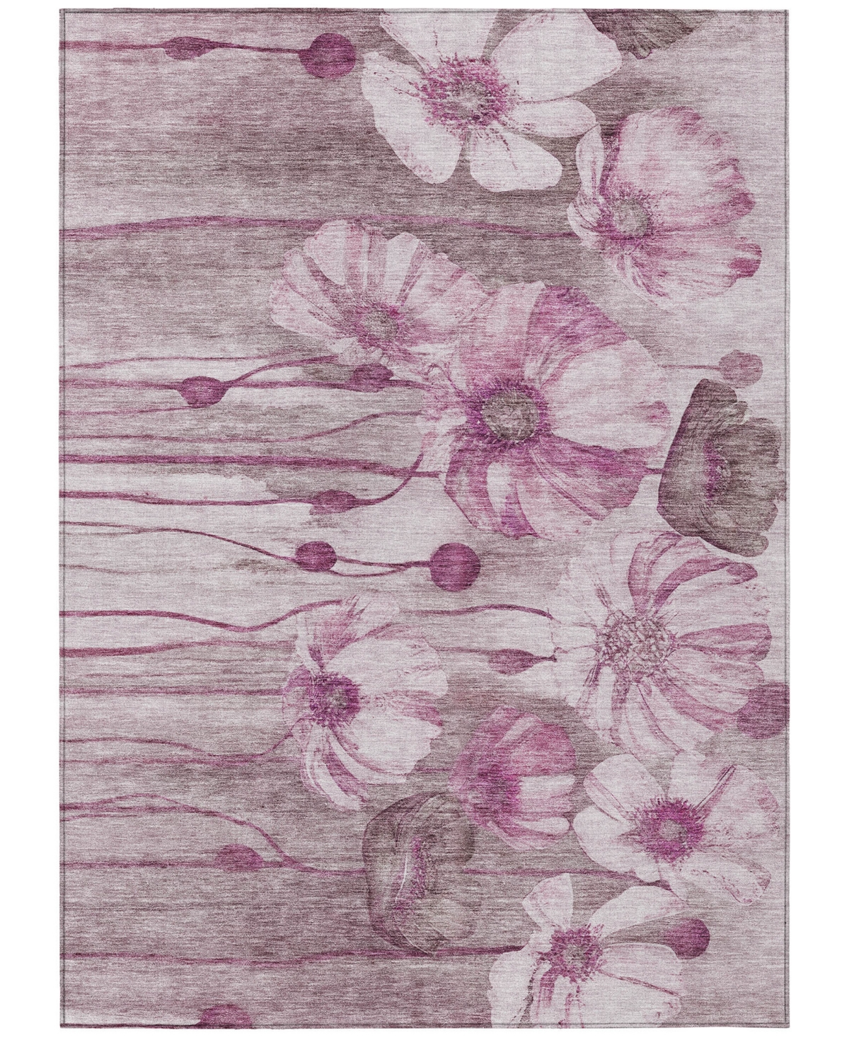Addison Chantille Acn660 10'x14' Area Rug In Plum
