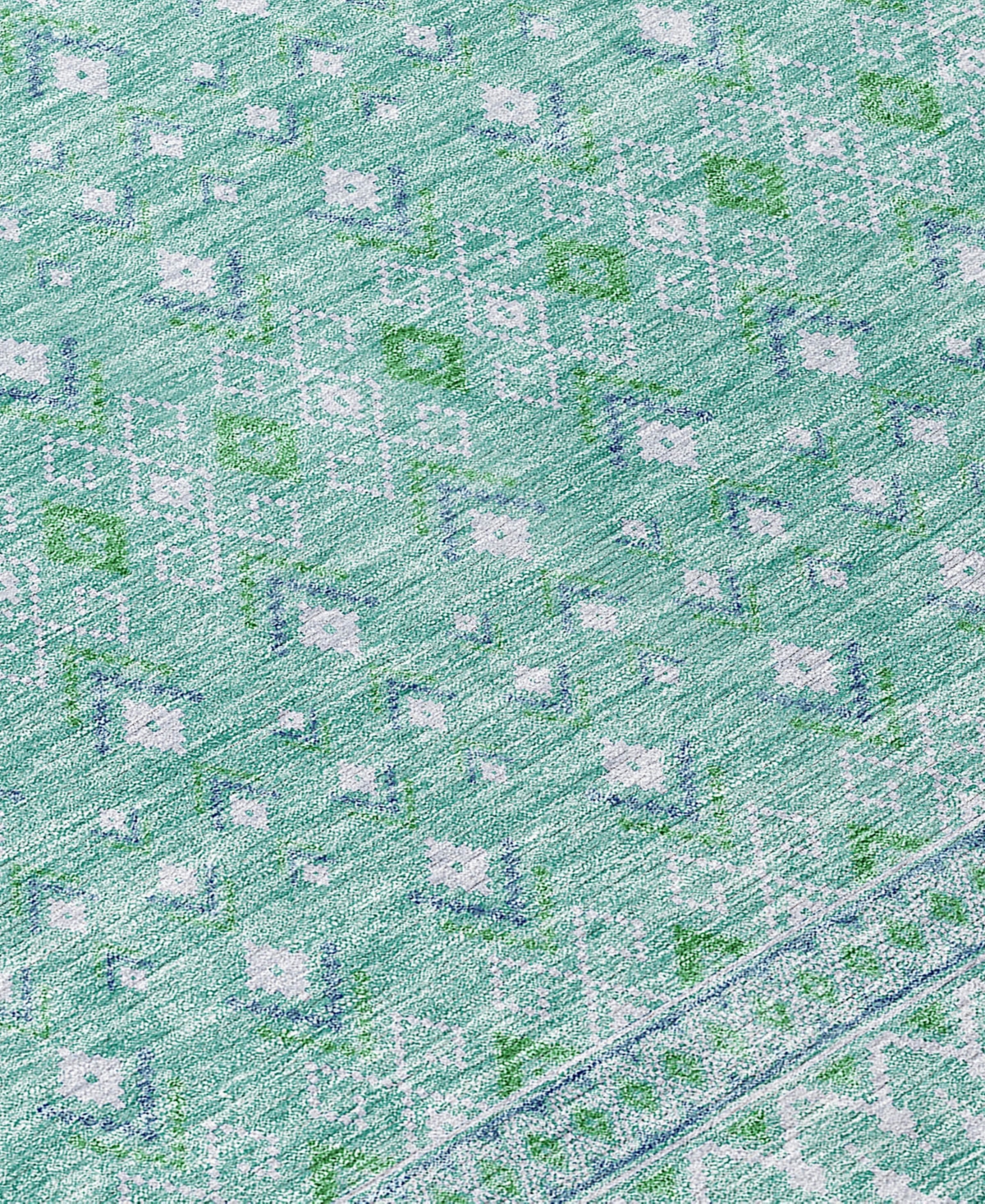 Addison Chantille Acn709 8'x10' Area Rug In Aqua