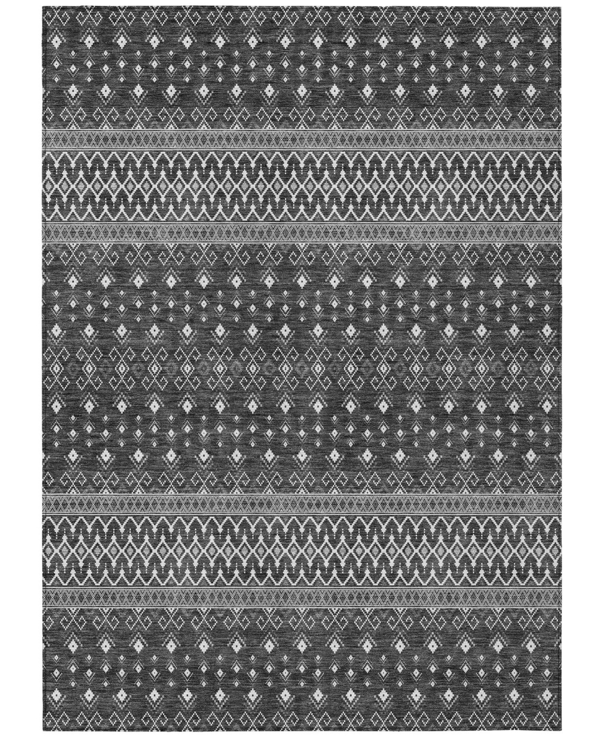 Addison Chantille Acn659 9'x12' Area Rug In Gray
