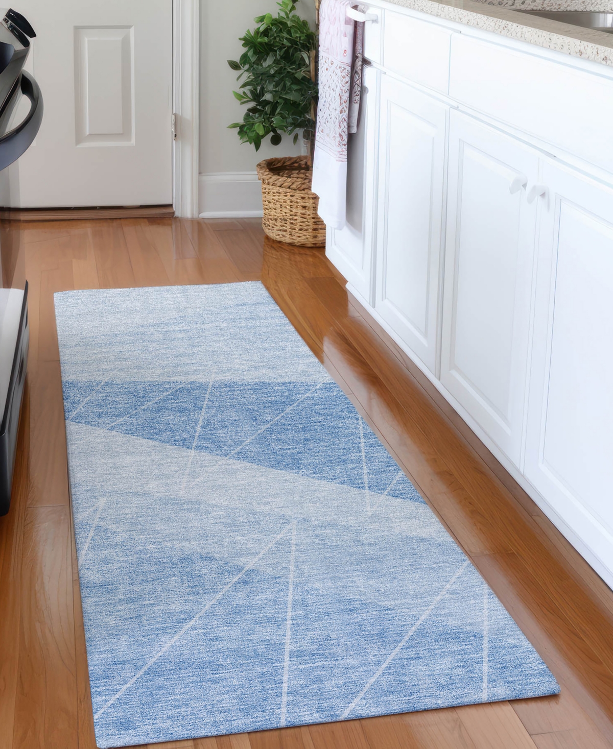 Addison Chantille Acn706 2'3"x7'6" Runner Area Rug In Mist