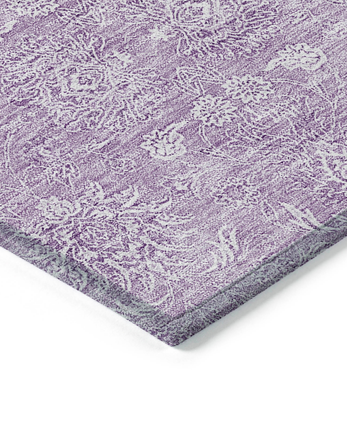 Addison Chantille Acn703 9'x12' Area Rug In Lavender