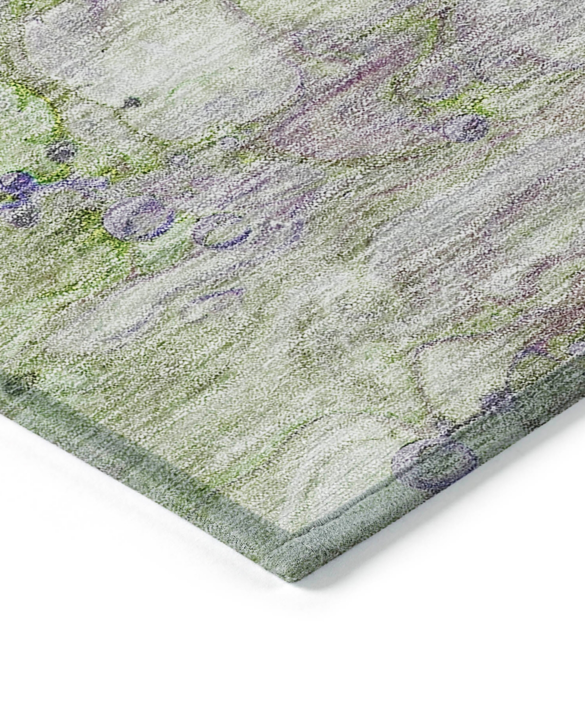 Addison Chantille Machine Washable Acn698 9'x12' Area Rug In Purple