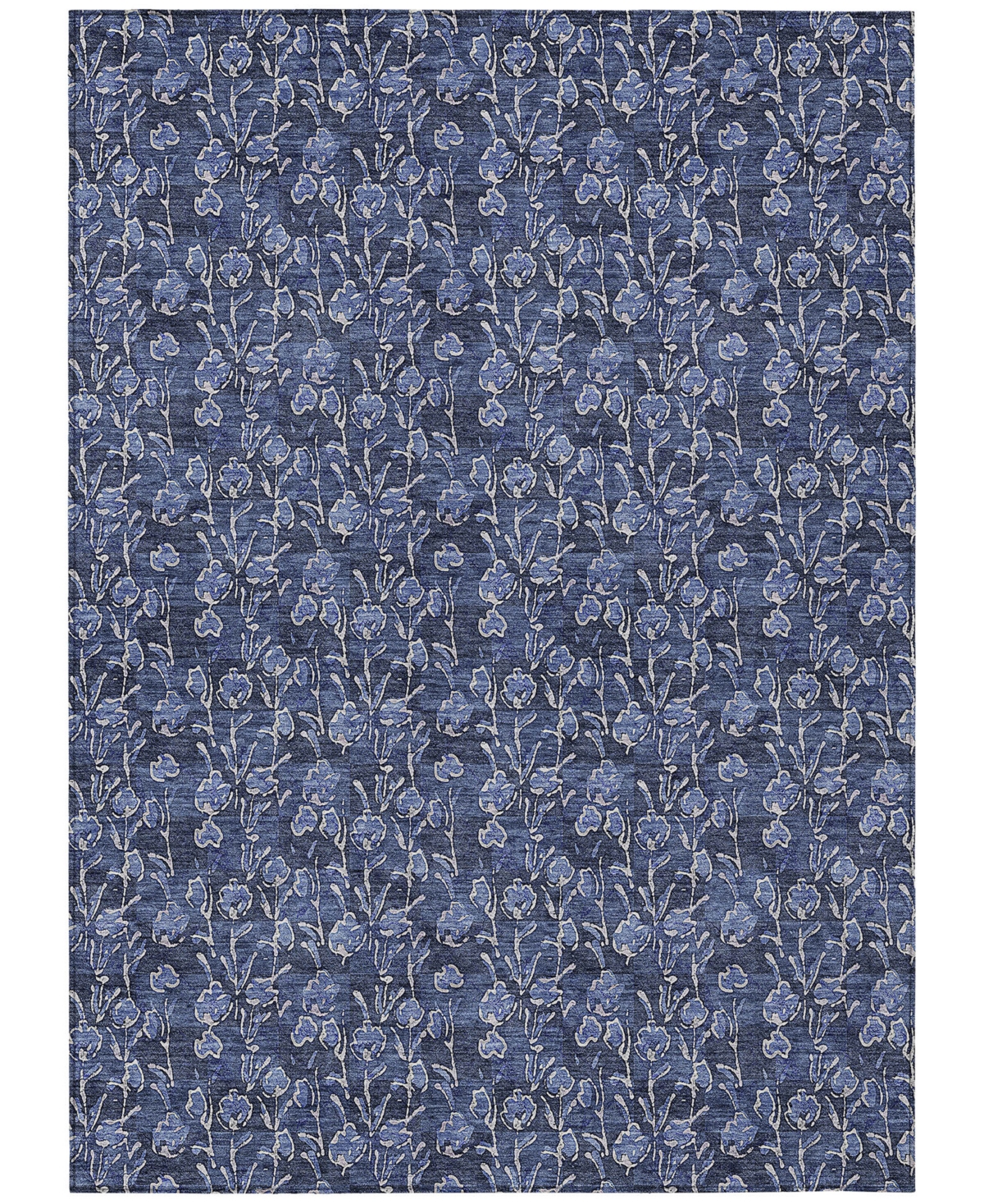 Addison Chantille Acn692 5'x7'6" Area Rug In Navy