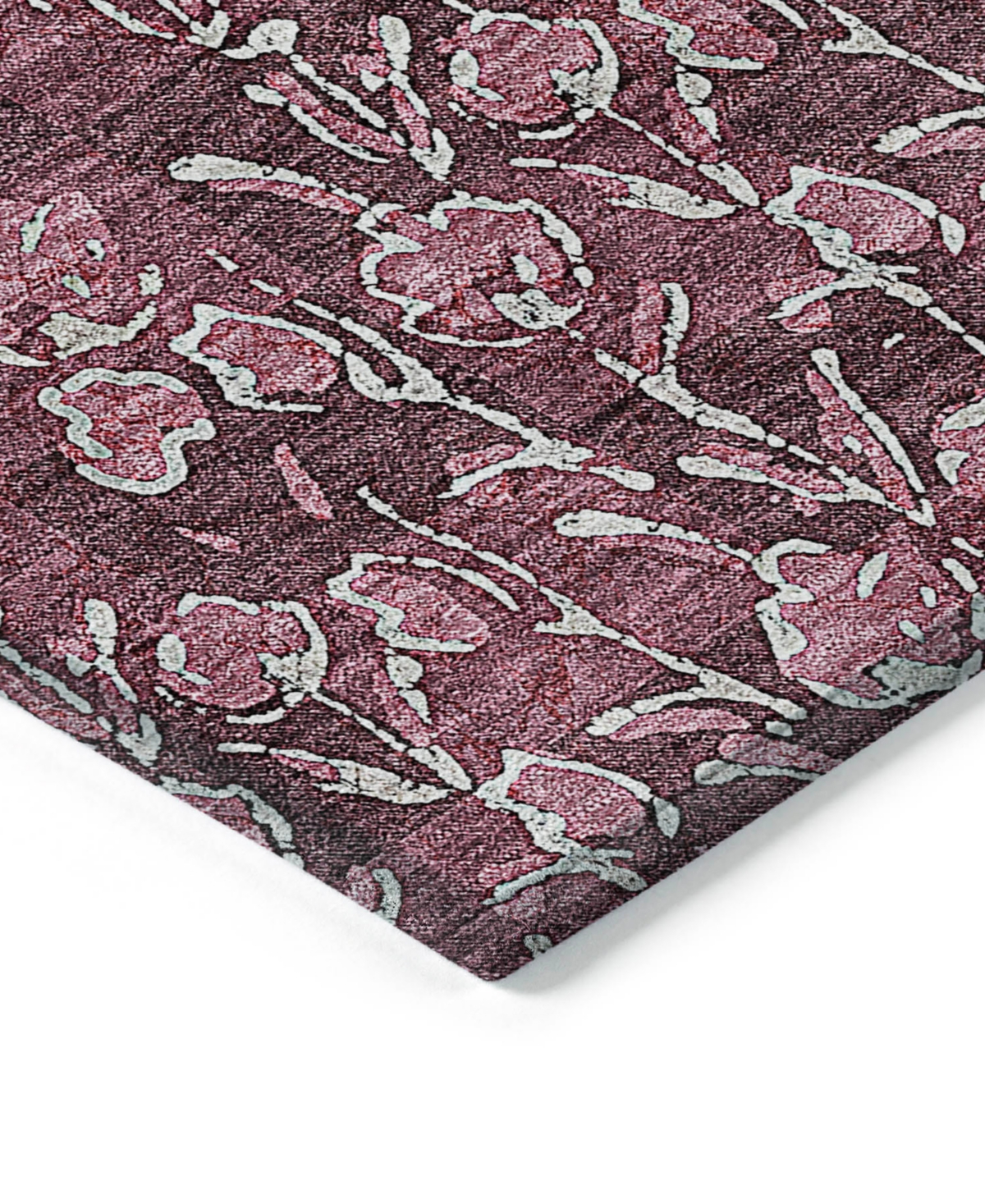 Addison Chantille Acn692 5'x7'6" Area Rug In Mauve