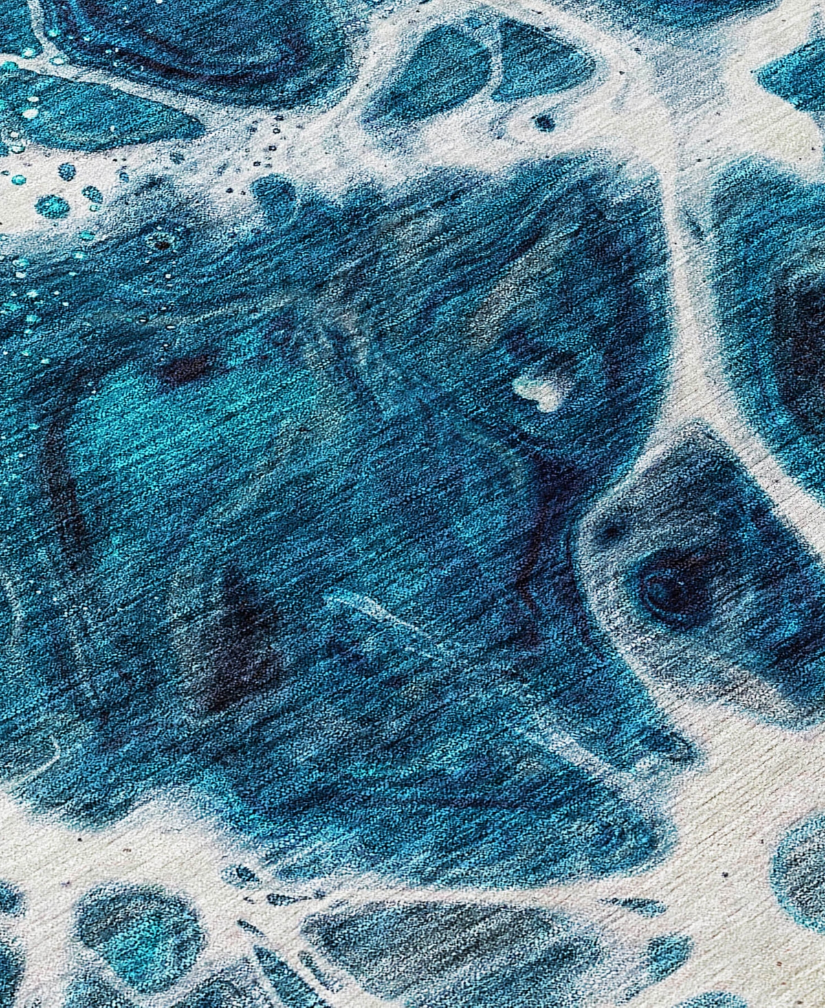 Addison Chantille Machine Washable Acn682 3'x5' Area Rug In Teal