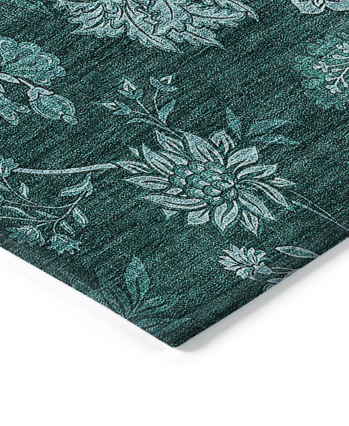 Addison Chantille Machine Washable Acn680 2'6"x3'10" Area Rug In Teal