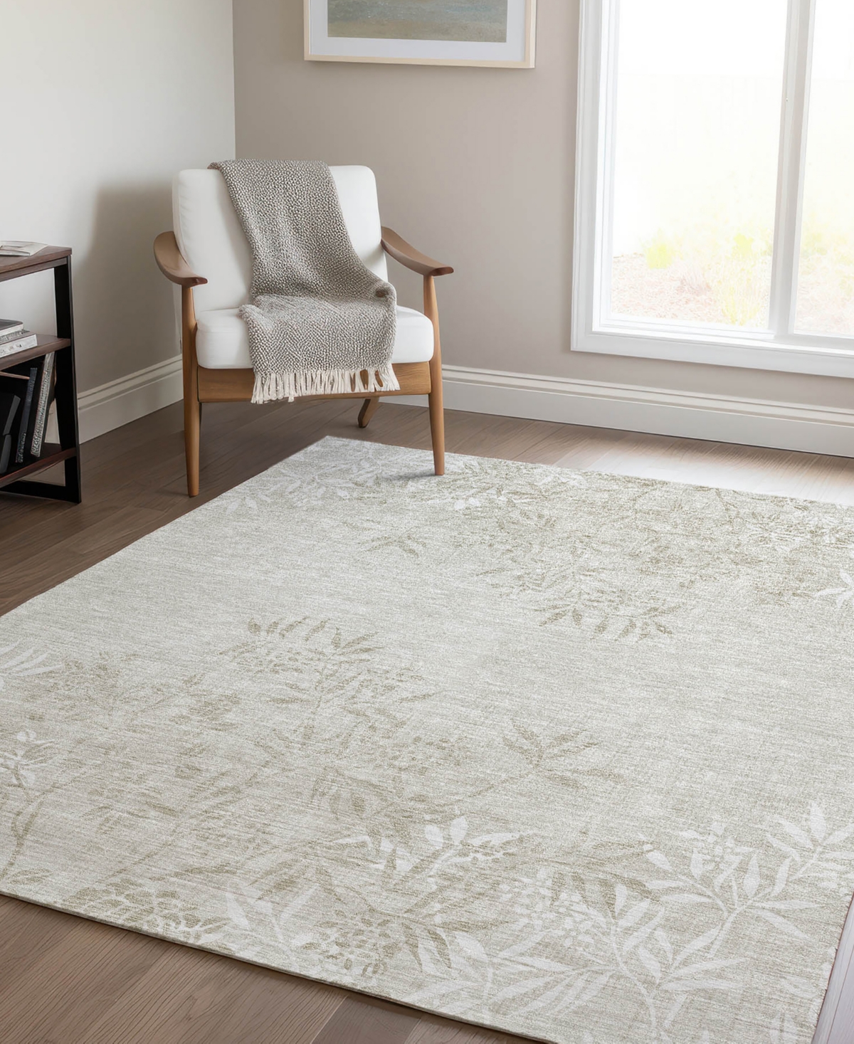 Addison Chantille Acn673 9'x12' Area Rug In Beige