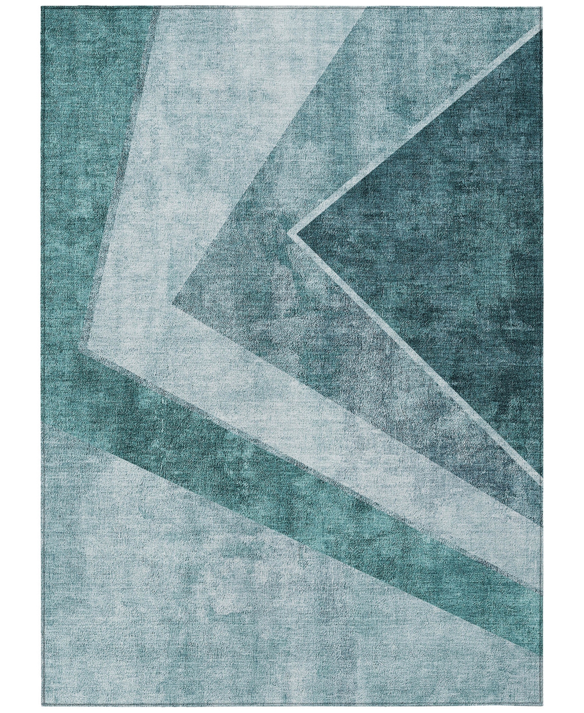 Addison Chantille Machine Washable ACN671 8'x10' Area Rug - Teal